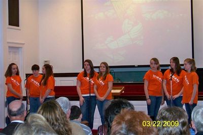 "Every Man"
Jessica, Eric, Destiny, Meredith, Jolene, Casey, Kaitlynn & Moriah
