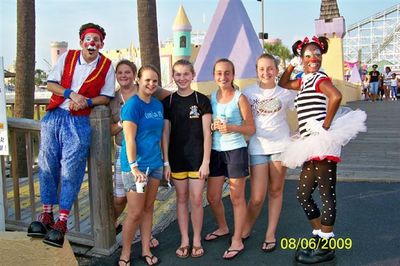 Clowning around!
