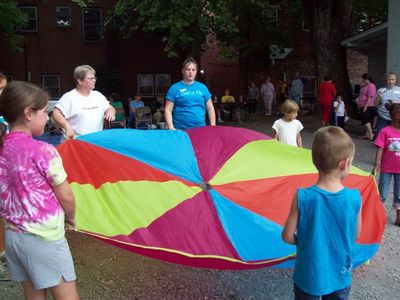 Playing w/the kids
