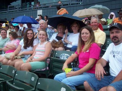 Enjoying the game in the rain!
Walters family, Beasley family, Johnson family, Gore family
